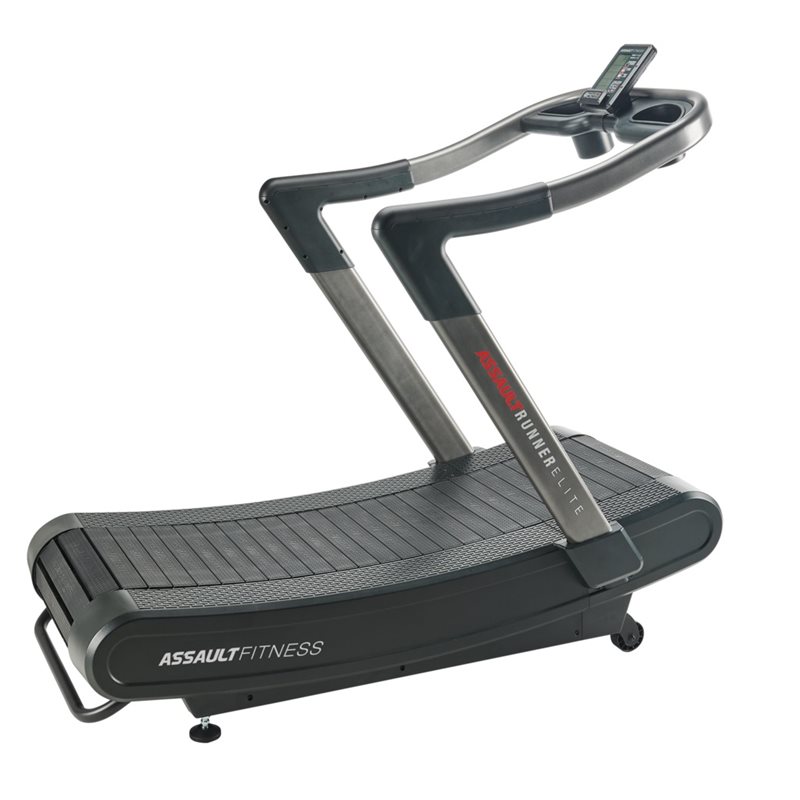 Assault Fitness Løbebånd Selvkørende AirRunner Elite Stål Sort
