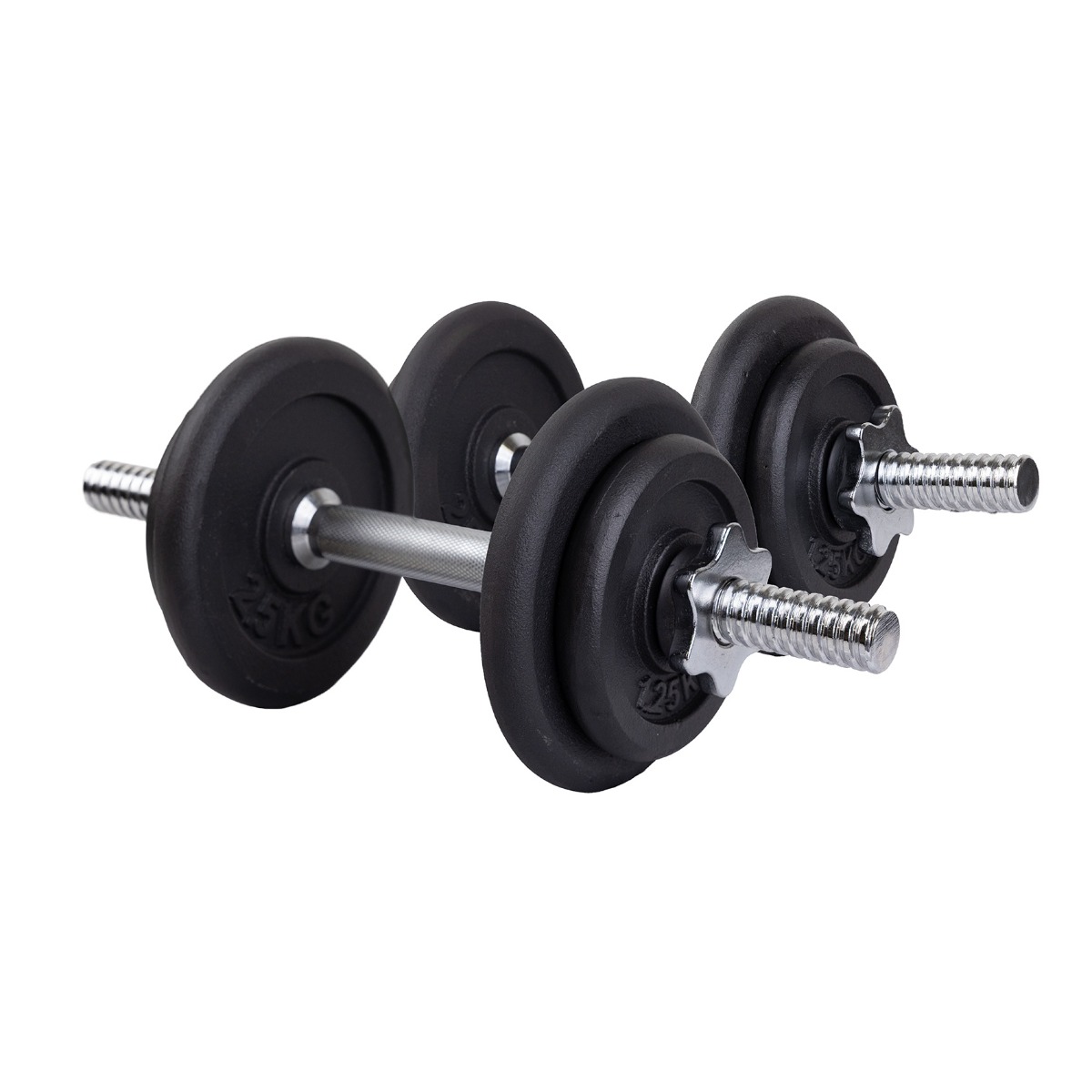 Bygelig håndvægt pakke - 2 x 9,5 kg jern
