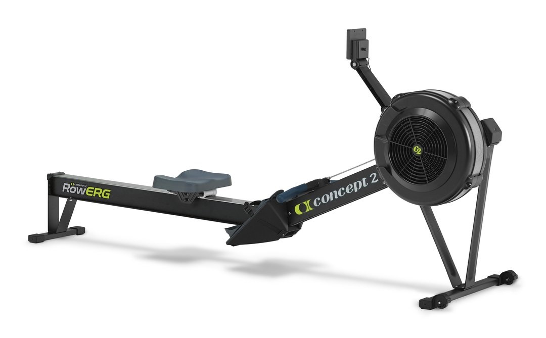 Romaskine RowErg Model D, Stål Sort – Concept2