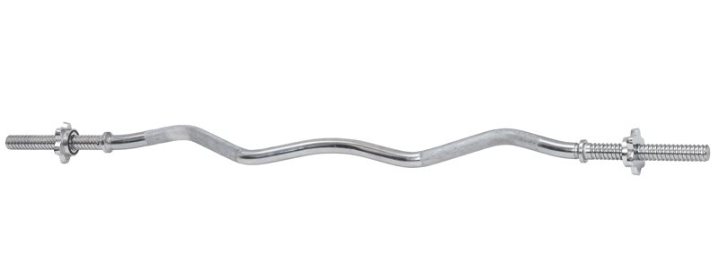 Curl Bar 25mm, 120 cm (med skruelås) Master Fitness