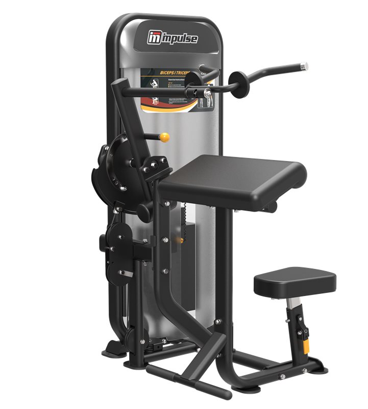 Bicepsmaskine & Tricepsmaskine Stål Sort – Impulse (PL9023)