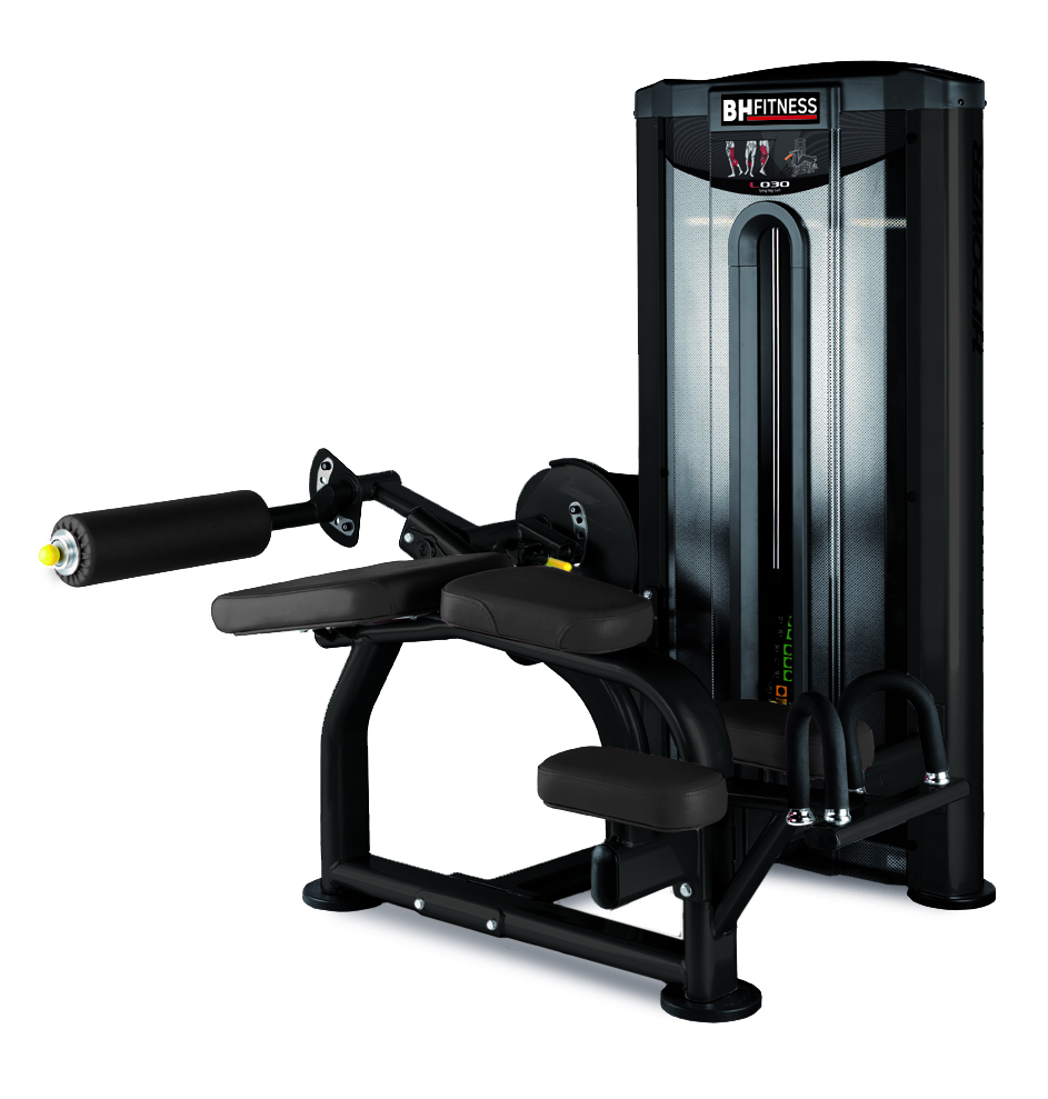 Bencurl Liggende, Stål Sort – BH Fitness (L030B)