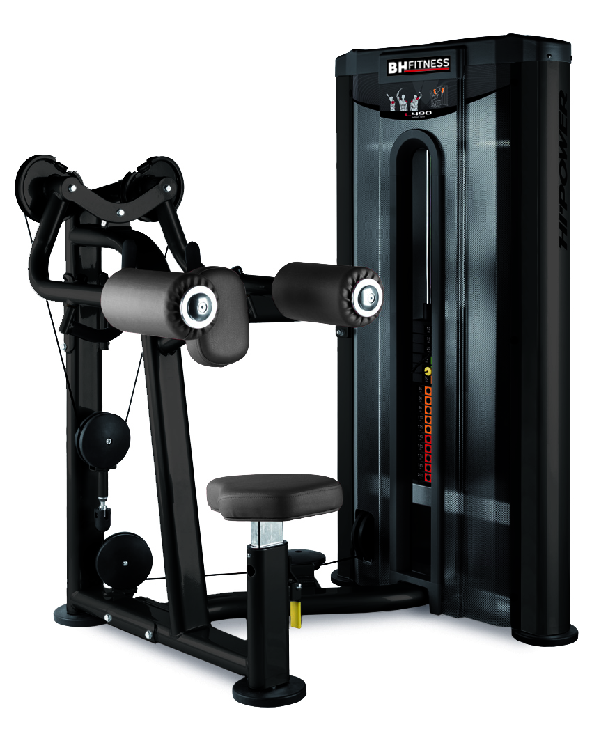Axelmaskin Stål Svart - BH Fitness (L490B)