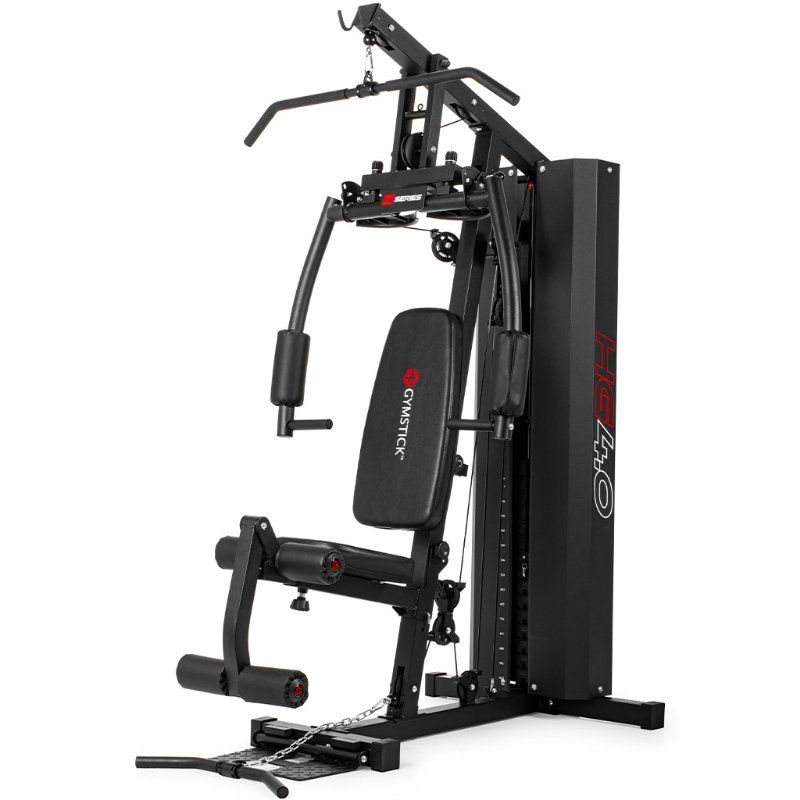 Multigym – Stål Sort/Rød – Gymstick (HG4.0)