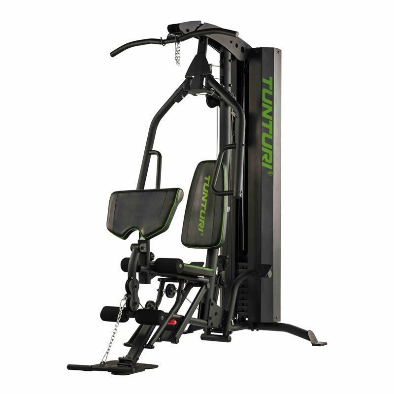 Multigym til hjemmebrug, Stål Sort/Grøn – Tunturi (HG60)