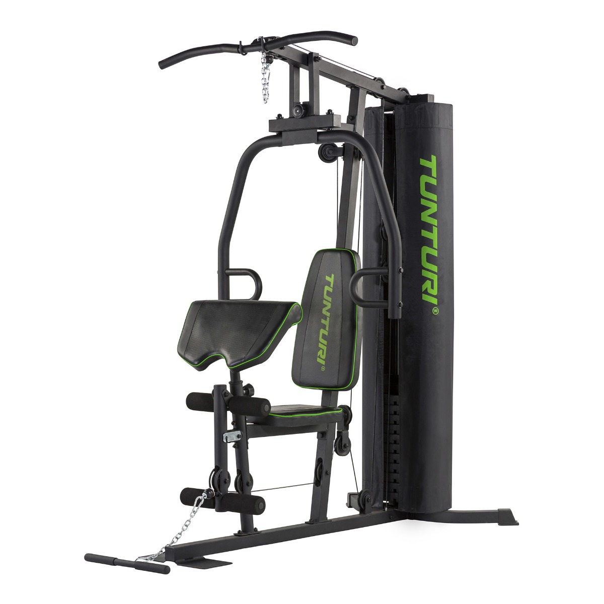 Multigym – Stål Sort/Grøn – Tunturi (HG20)