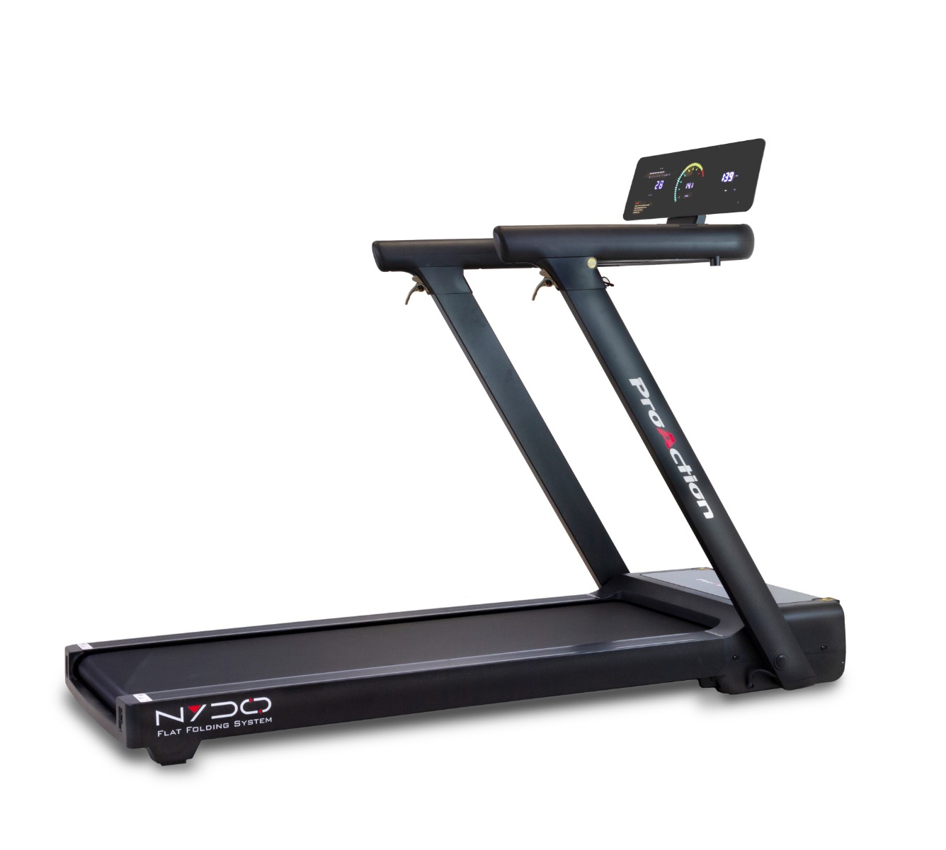 BH Fitness Sammenklappeligt Løbebånd Nydo (Zwift-kompatibelt) Stål Sort