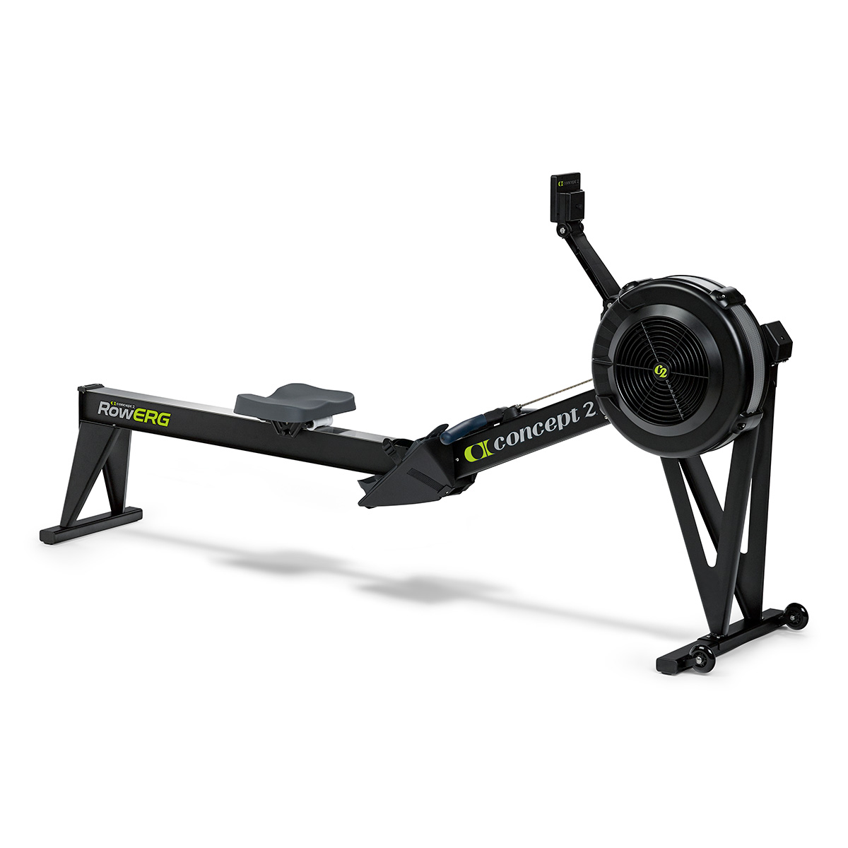 Romaskine RowErg Tall Concept2 Stål Sort/Grøn