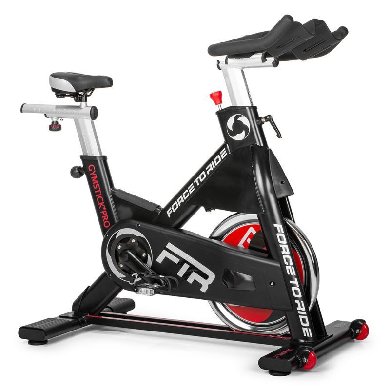 Spinningcykel Stål Sort/Rød – Gymstick (FTR Indoor Racer Pro)
