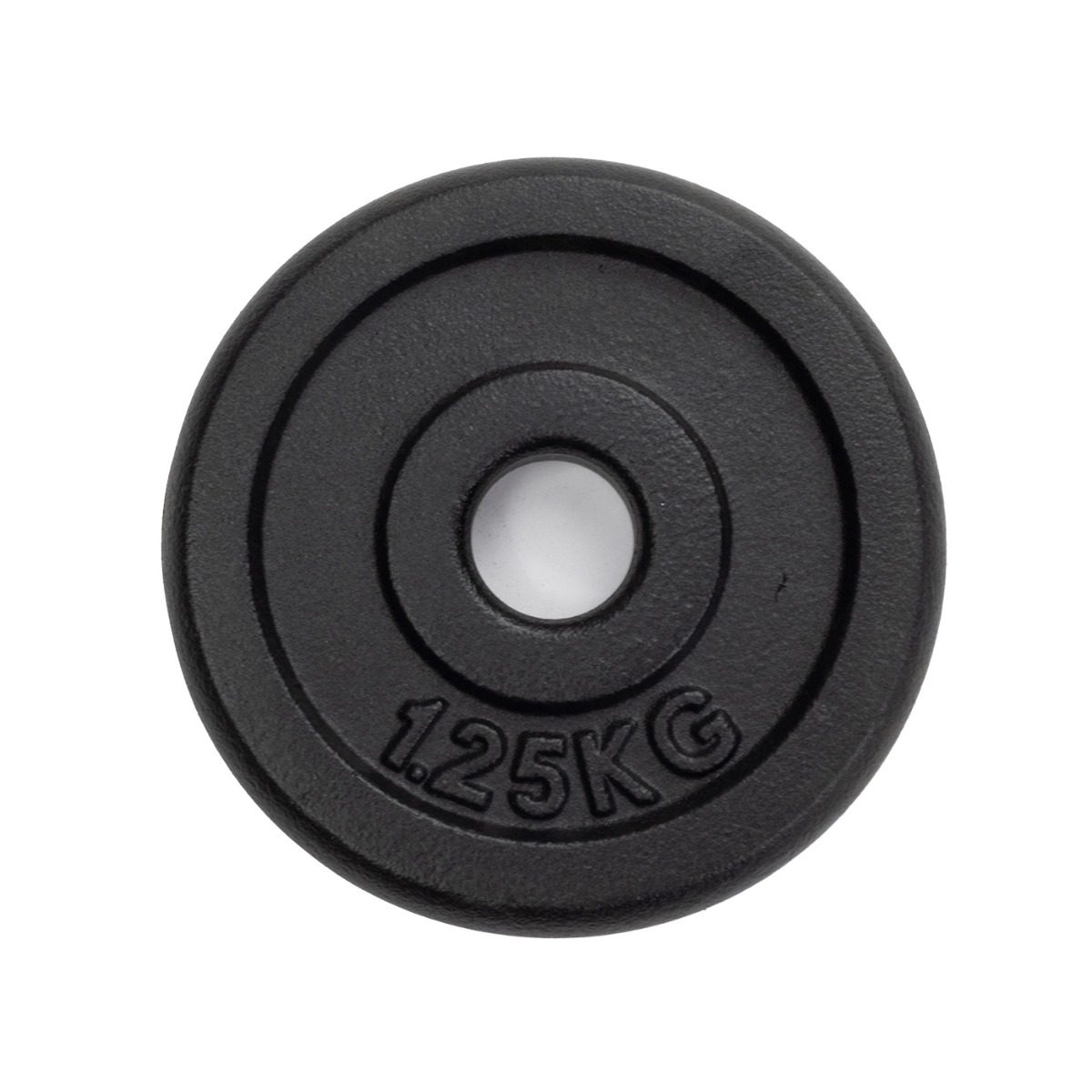 25 mm VÆGTSKIVER - sort -1,25 kg