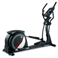 Crosstrainer Super Khronos G2488 Stål Sort/Rød - BH Fitness