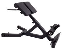 Recoil Hyperextensionsbænk B18C Basic, Justerbar Stål Sort