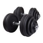 Bygelig håndvægt pakke - 2 x 29,5 kg jern