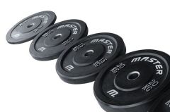 Vægtsæt Bumper Plates 120 kg 