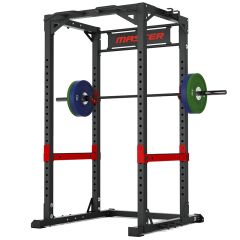 Svart och rött XT14 Powerrack från master