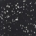 Everroll Gymgulv – Kommerciel Gymmåtte 8 mm – 12,5 kvm Gummi Sort/Grå