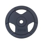Vægtskiver Jern med Håndtag (50 mm) 1,25 – 25 kg Sort
