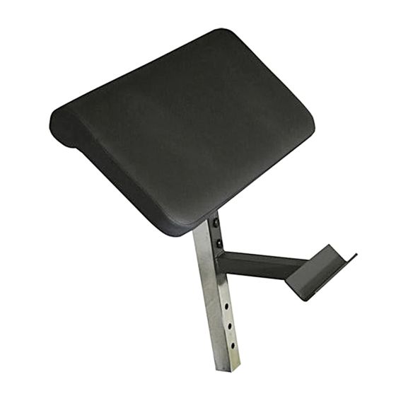 Armstöd för scottcurl som tillbehör till Body Solid-bänkar.