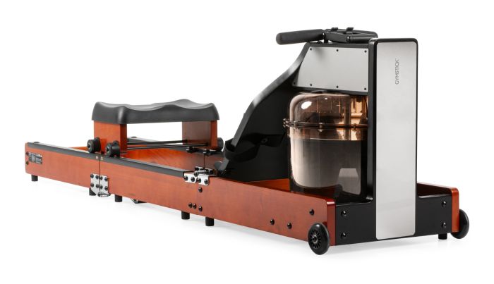 Fällbar roddmaskin GR8.0 från Gymstick i trädesign.