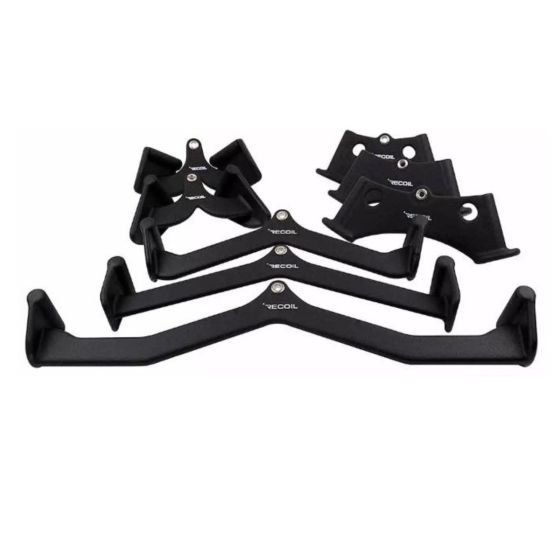 ErgoGrip handtagssats från Recoil med åtta ergonomiska grepp i samlad överblick