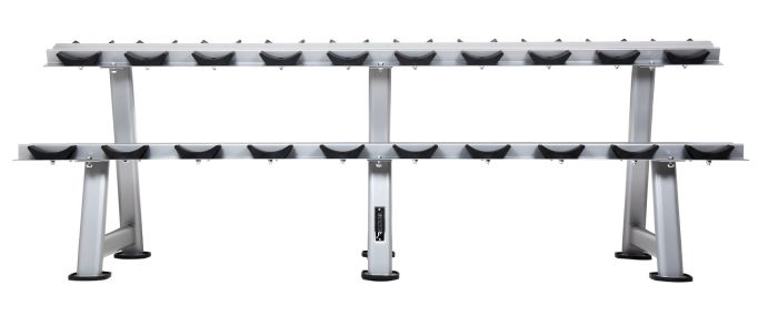 Tvåvånings hantelställ 