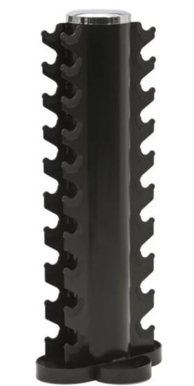 Hantelställ från master för tio par kromhantlar 