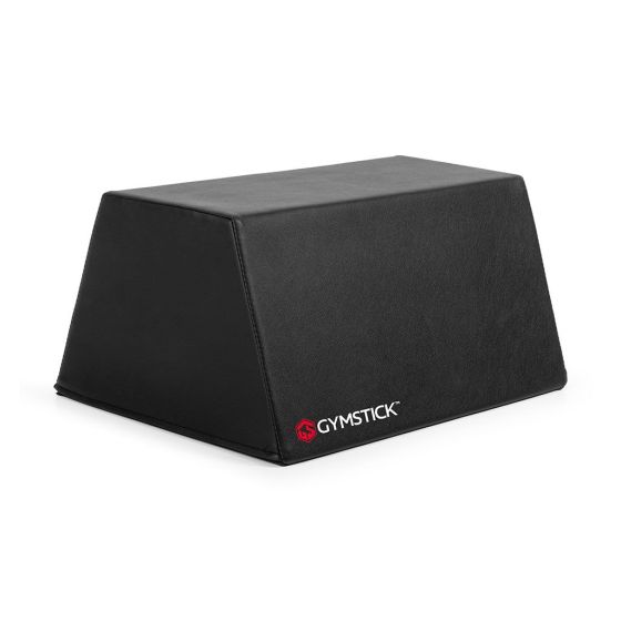 Hip Thrust-bänk från Gymstick i svart, robust konstruktion för hem- och kommersiellt gym.
