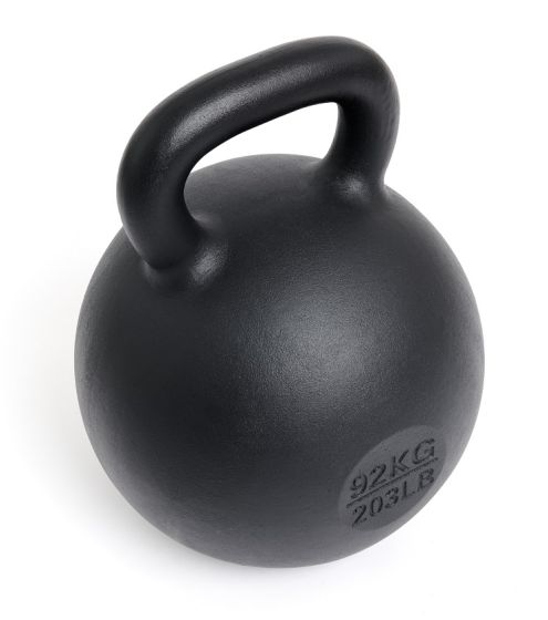 Svart 92kg Kettlebell