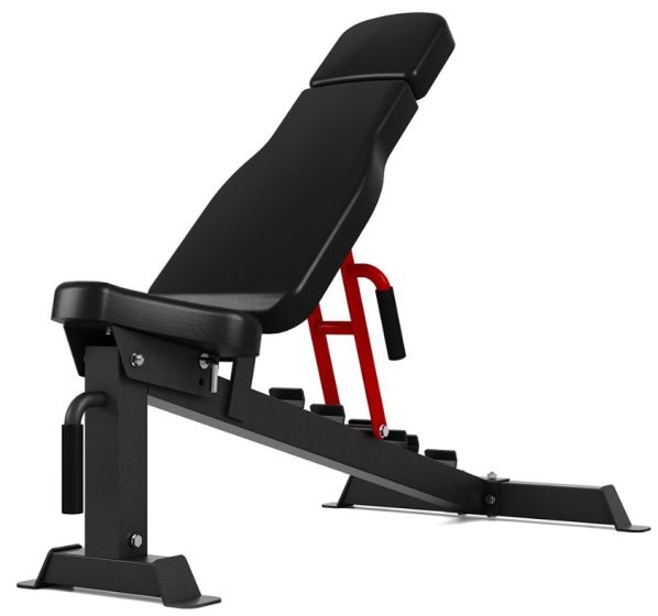 Silver bench 3 svart träningsbänk från master