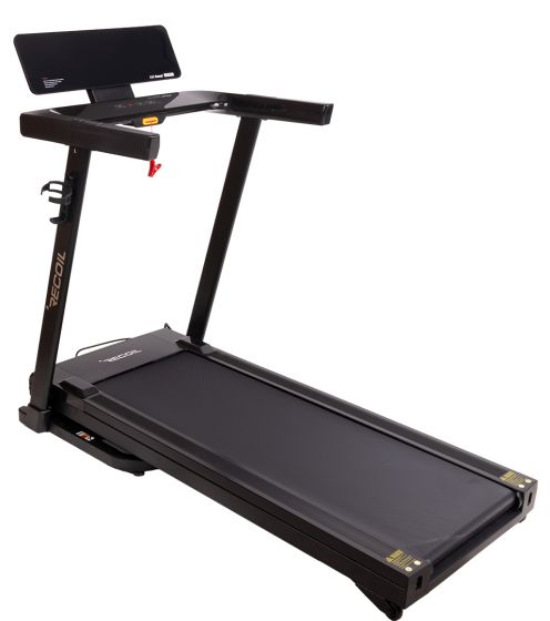 Recoil 4339 löpband med 1.5 HK motor och 12 stegs lutning för tyst träning i hemmamiljö