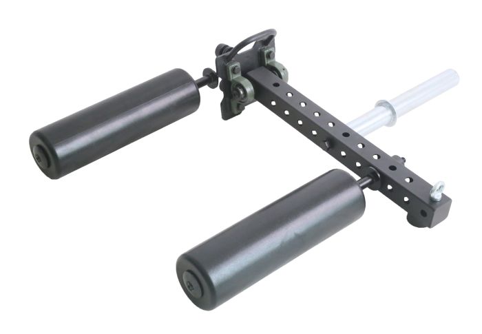 Recoil bentillbehör med dubbla benkuddar i svart stål