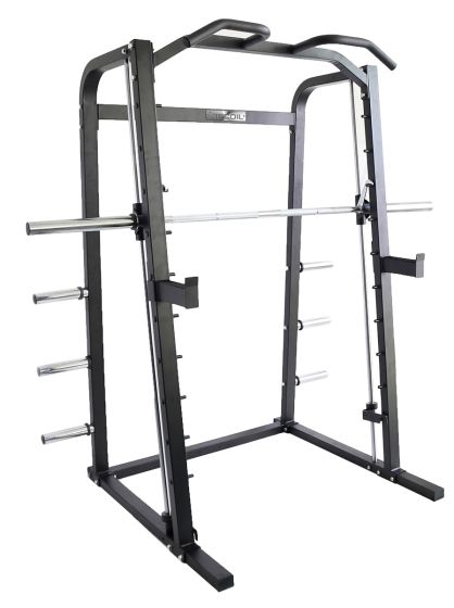 Recoil Smithmaskin med viktpinnar för 50 mm viktskivor.