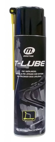 T-lube smörjmedel för löpband från Recoil – 420 ml sprayflaska med integrerat munstycke för enkel applicering