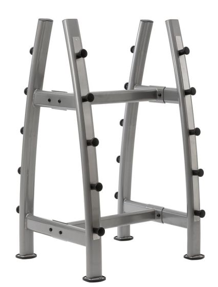 Ställning för fasta skivstänger från Master Fitness.