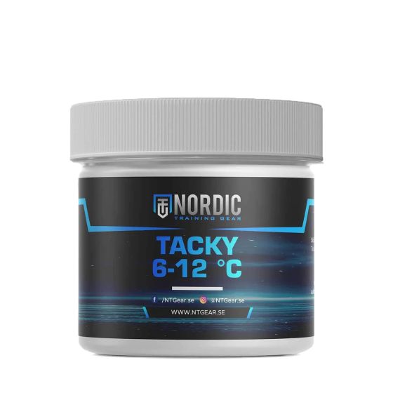 Tacky Remover 100 ml från NTG – effektiv och skonsam rengöring efter strongmanträning.