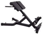 Recoil Hyperextensionsbænk Justerbar Stål Sort Basic