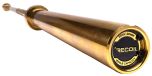 The Barbell To Rule Them All – skivstång i guld och titan från Recoil.