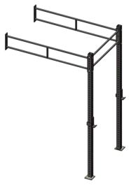 Recoil Rack Recoil Rigg Vægmonteret Sort - køb her!
