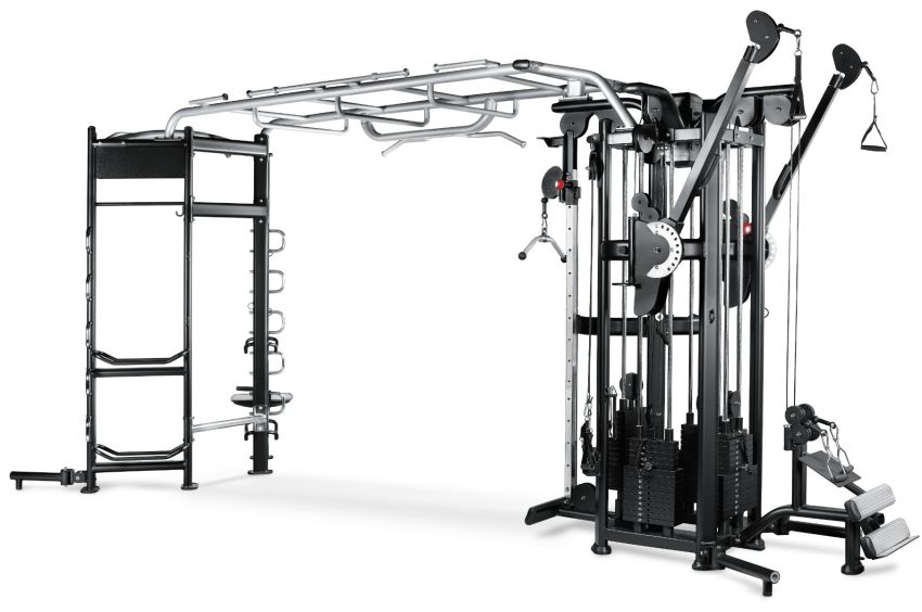Komplett multigym från BH Fitness – kraftfull konstruktion med flera träningsmöjligheter