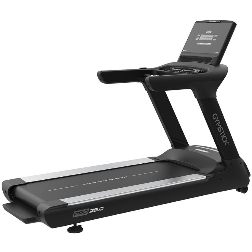 Gymstick Pro 25.0 löpband med kraftfull AC-motor, bred löpyta och lutning upp till 15 procent