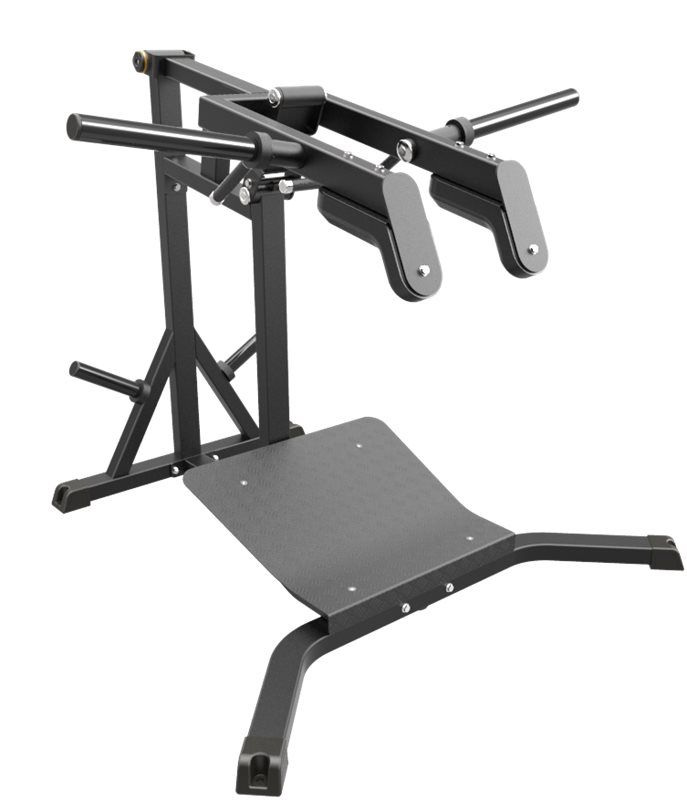 Leverage squat- och vadmaskin från Impulse med fotplatta