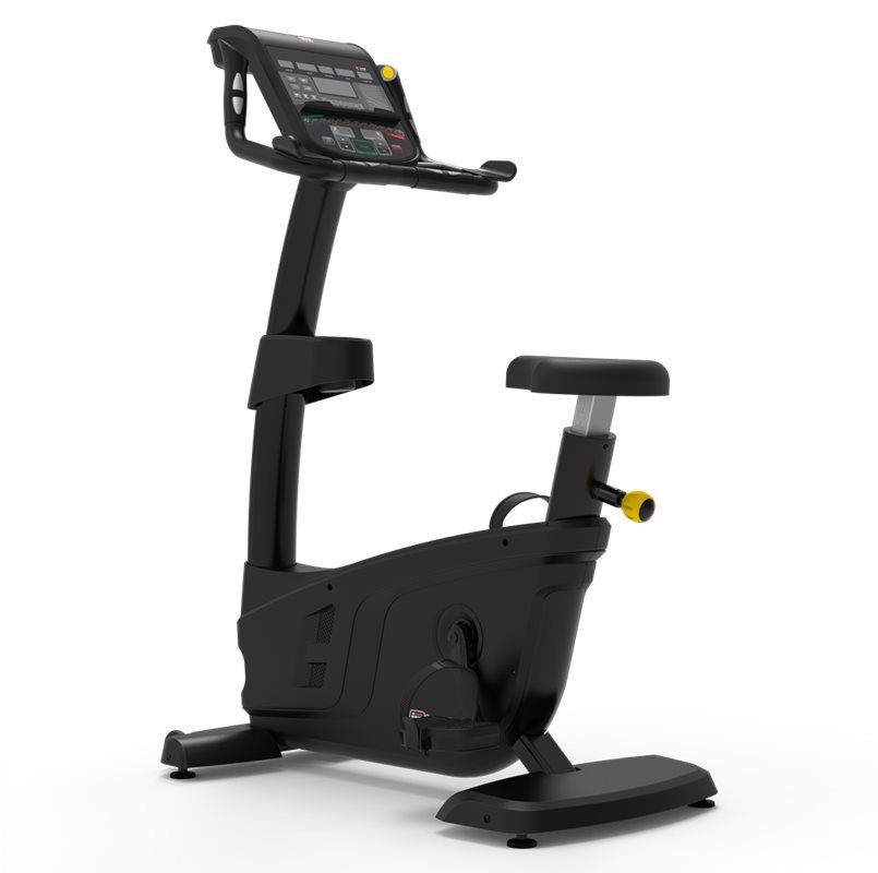 Impulse RU700 motionscykel i svart design med 7-fönsters LCD-display och självgenererande drift