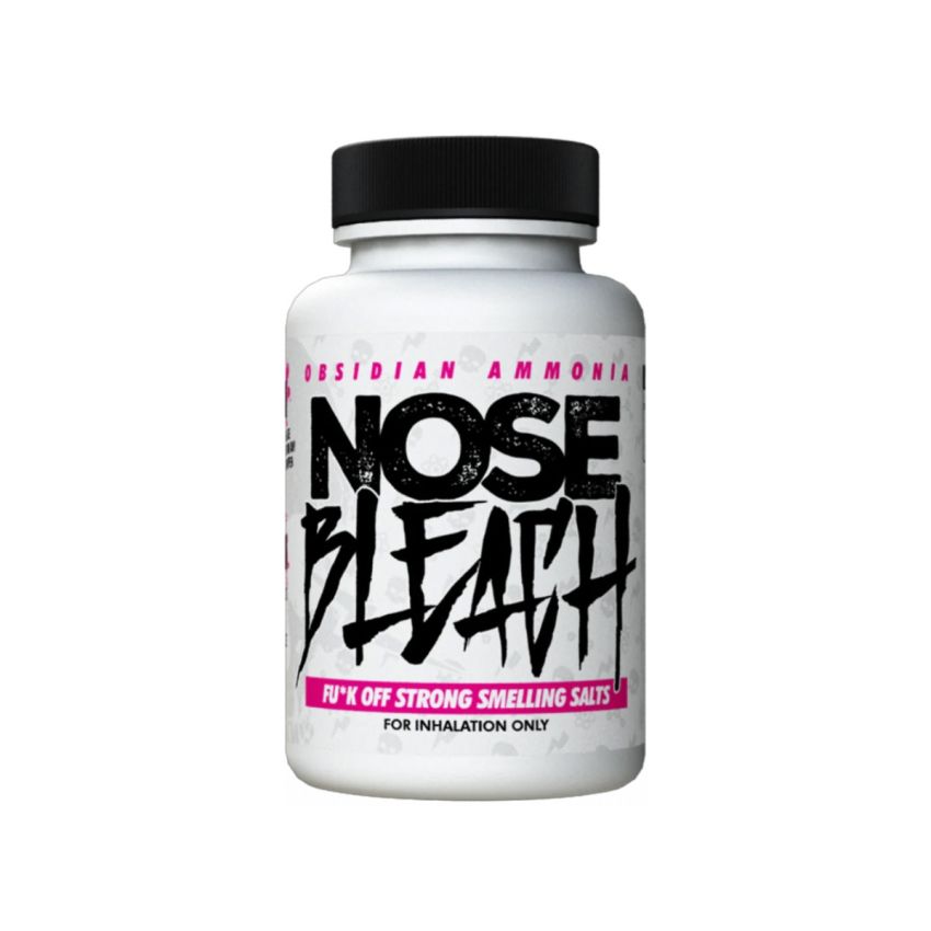 Nose Bleach luktsalt från Obsidian Ammonia i vit burk med hög effekt och lång hållbarhet.