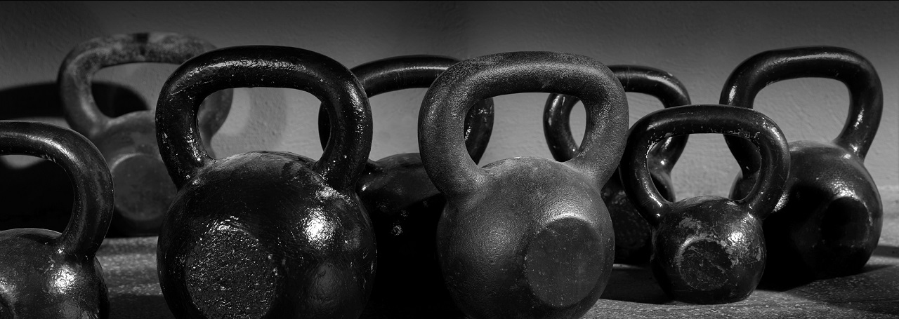 Træne derhjemme med kettlebells